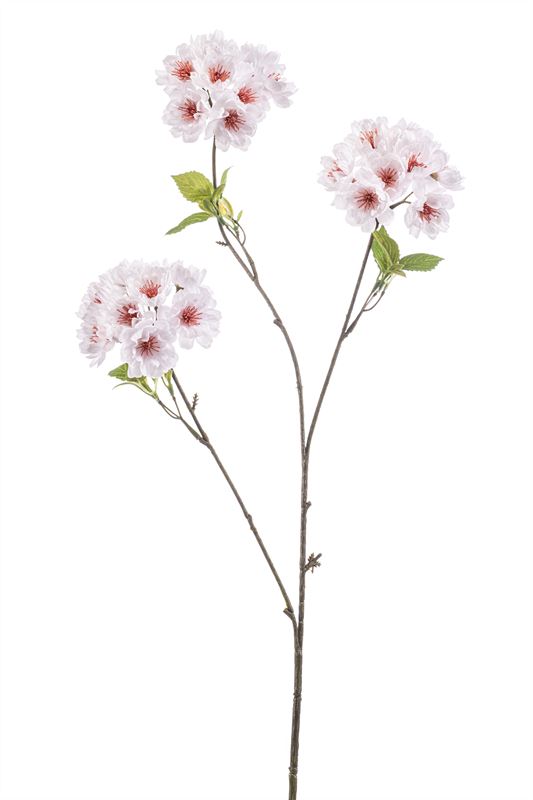 Blossom spray white 82cm