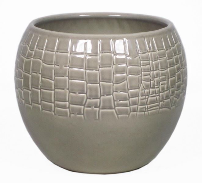 Schaal Boule d22.5 h9.5cm taupe