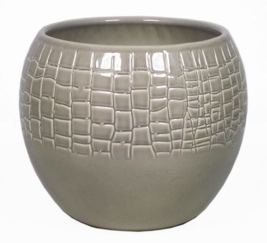 Schaal Boule d22.5 h9.5cm taupe