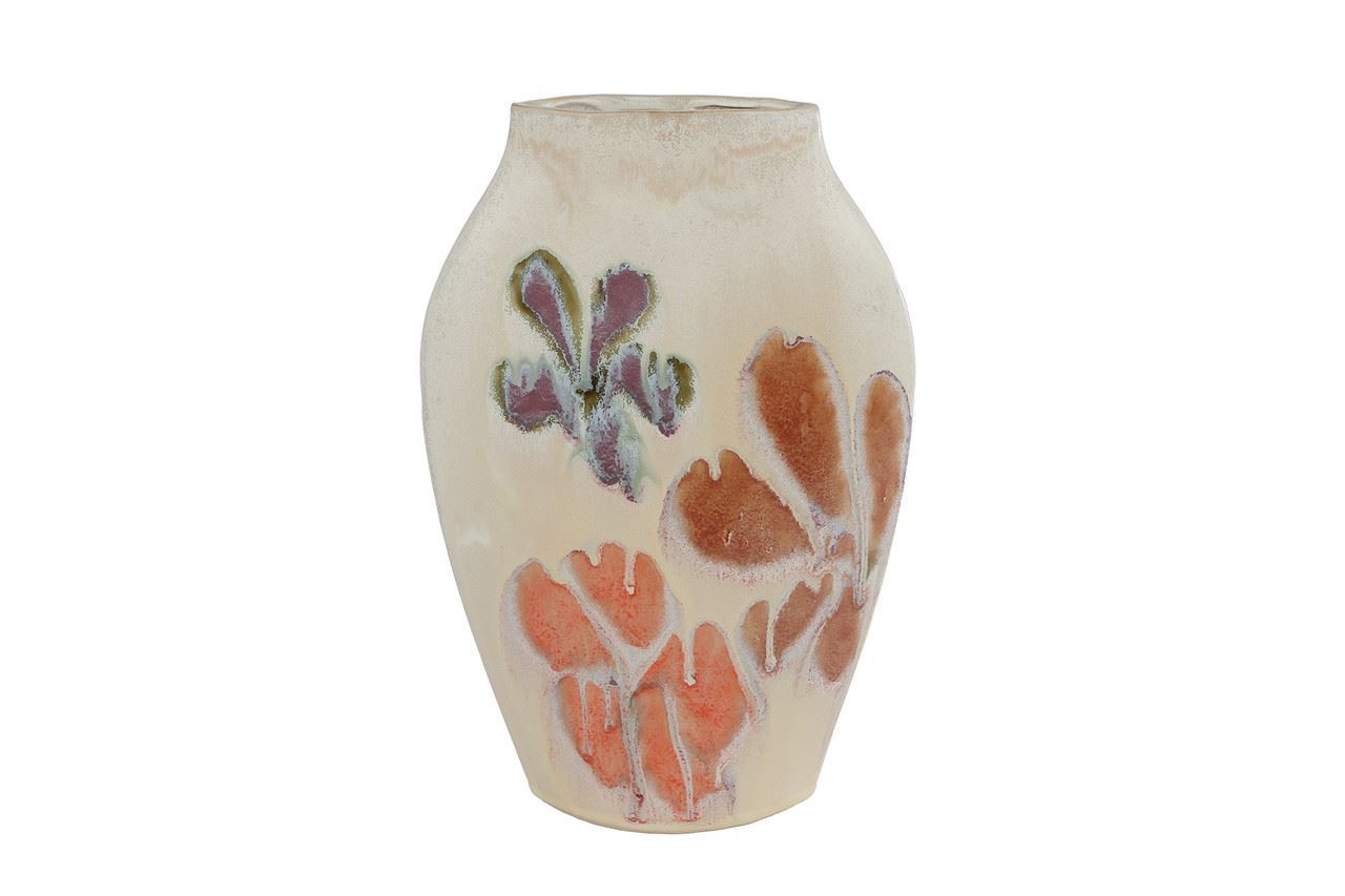 "Vaas ""Margje"" L beige 29x8x36,5c