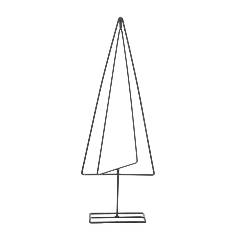 Kerstboom 3D H.49,5cm zwart