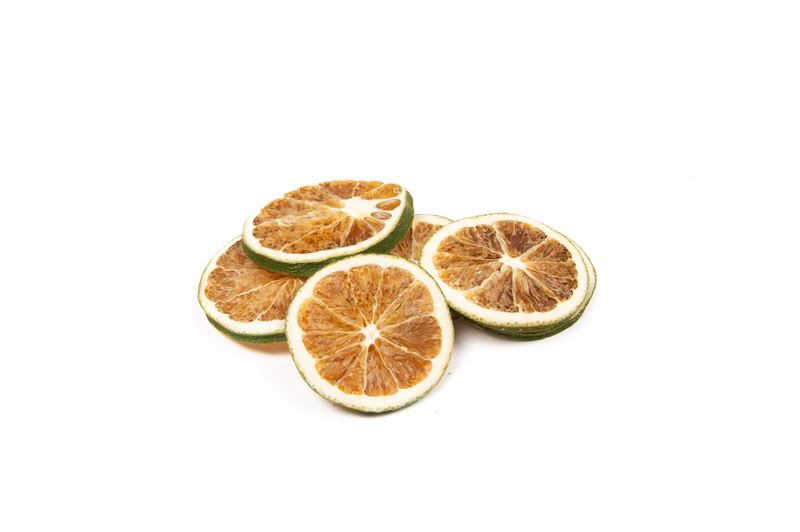 Sinaasappelschijven groen250 gr