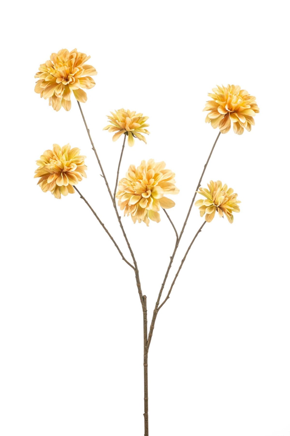Dahlia spray peach 110cm