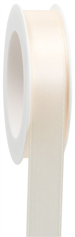 Dub.sat. 25mm x 25mtr creme