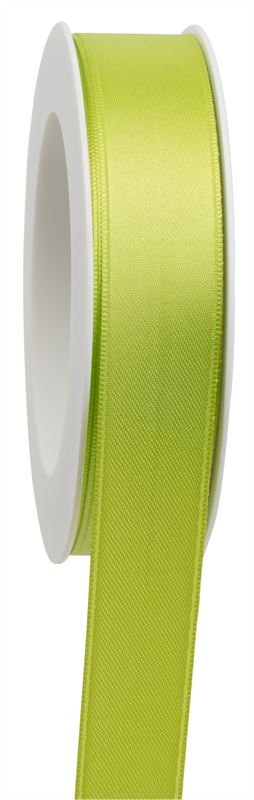 Dub.sat. 25mm x 25mtr limoen