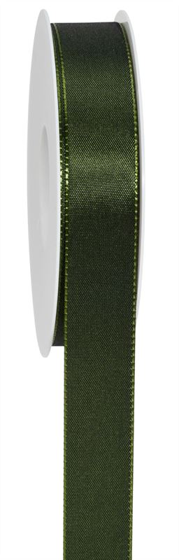 Taftband 25 mm Antique groen 50m.