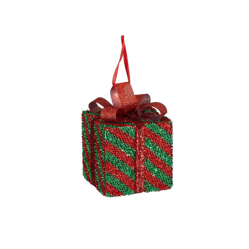 Kado streep rood gr h9xd8cm
