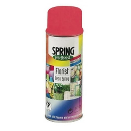 Spring decor spray 400ml rood tange