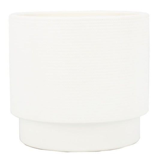Pot Lily d28 h26cm wit mat