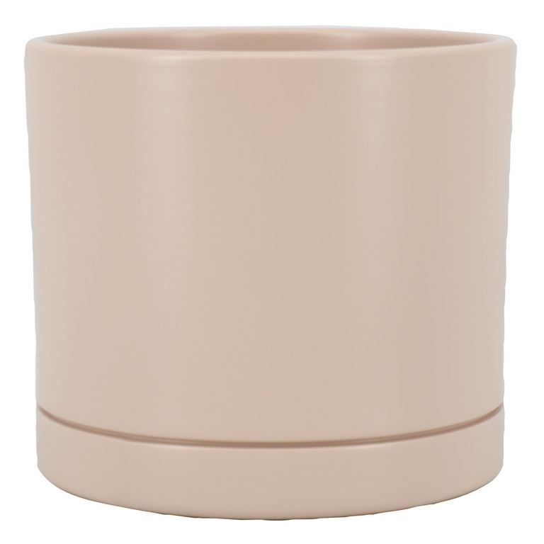 Pot Lynn d17.5 h14.5cm ivoor mat es