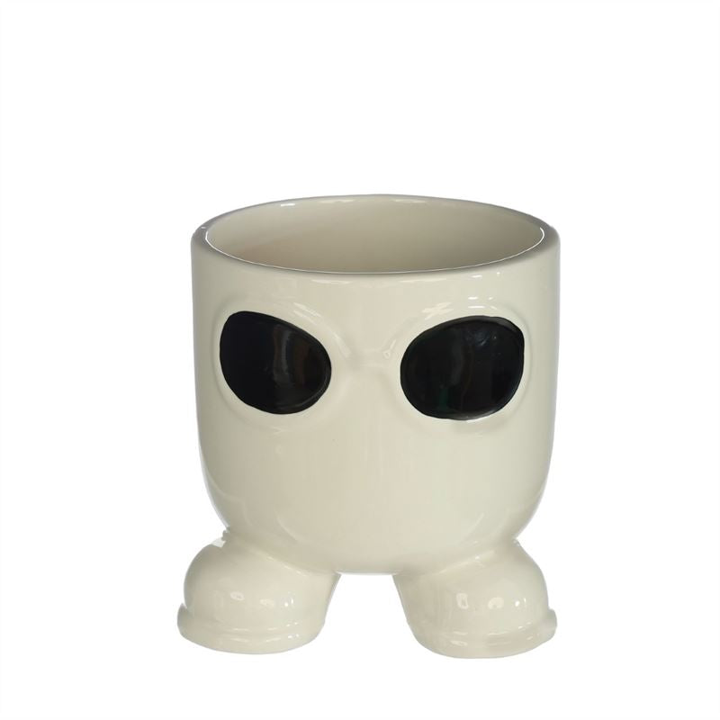 Pot Sunshine D.9,3 h.10 cm creme