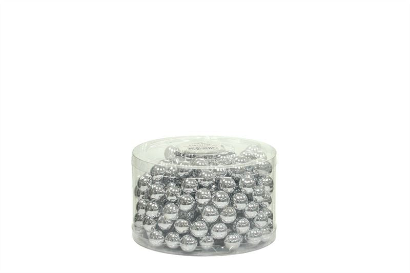 Glasbal 20mm zlvr glans op dr.144st