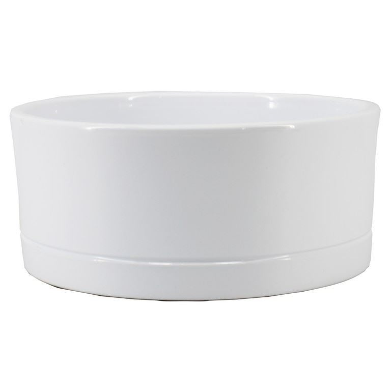 Schaal Lynn d18.5 h9cm wit