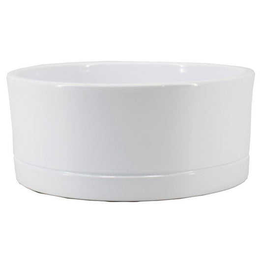 Schaal Lynn d18.5 h9cm wit