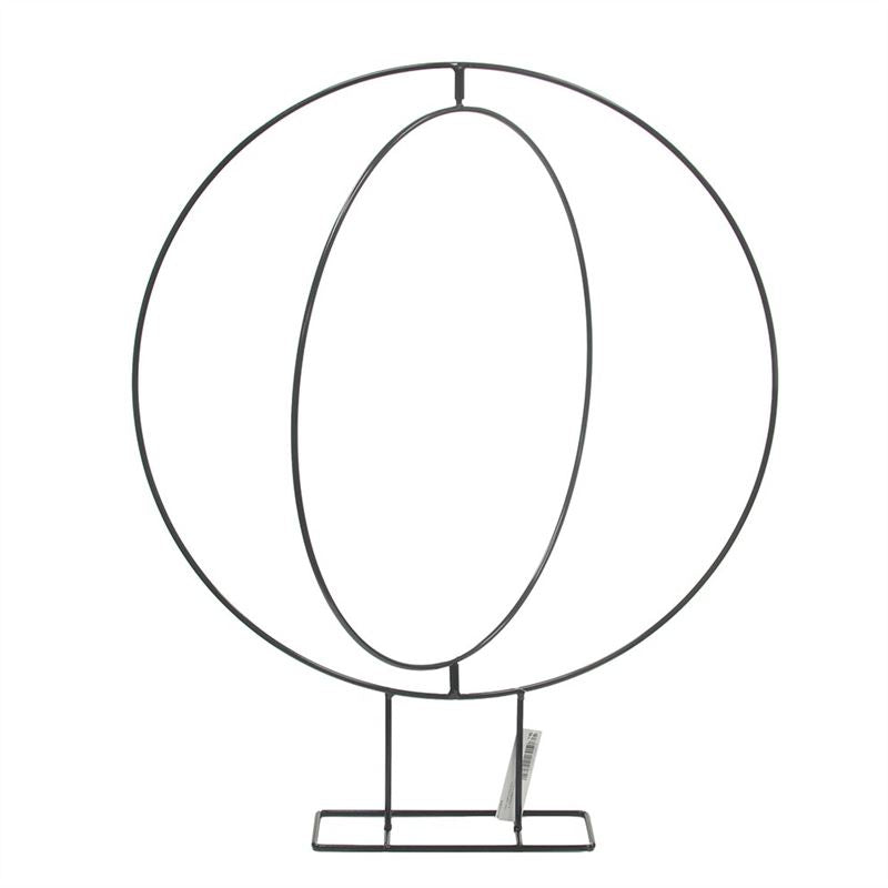 Frame rond metaal H.49,5cm draaibaa