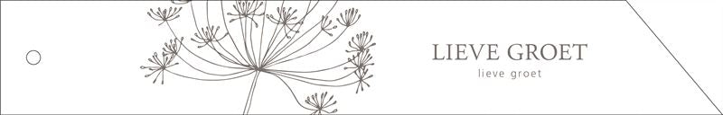 Condoleance Parelmoer 'Ribbon' à 20