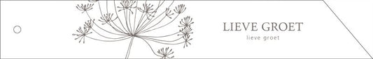 Condoleance Parelmoer 'Ribbon' à 20