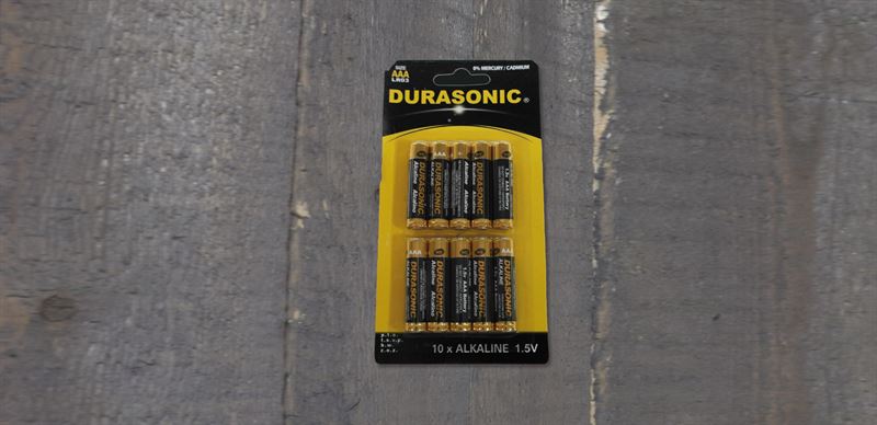 Batterij AAA alkaline 10st/blister