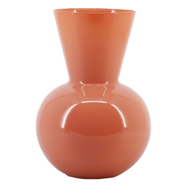 Glas Elly d11.5/16 h23cm oudroze