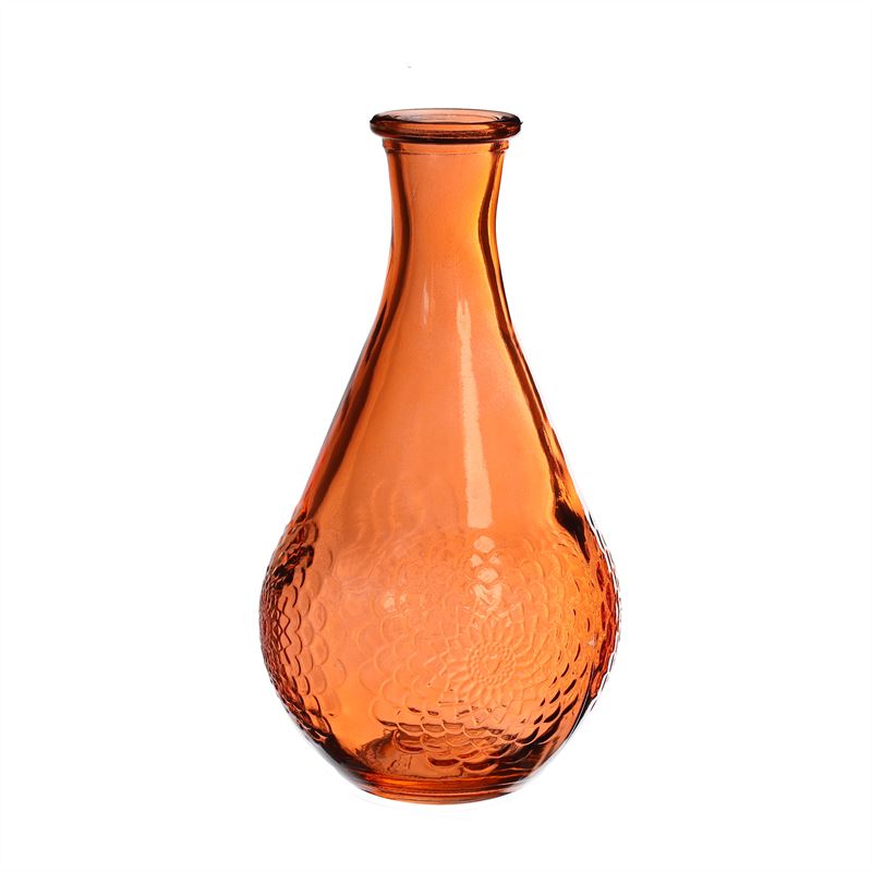 Vase Dahlia D9 H16 cm orange