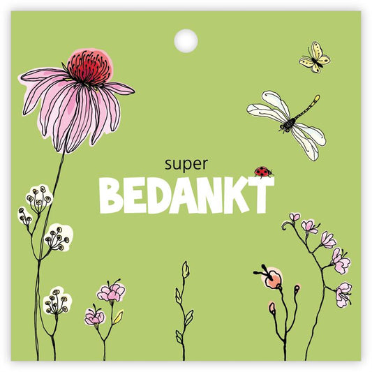 Kadokaartje 'Beetle' à 12 St. Super