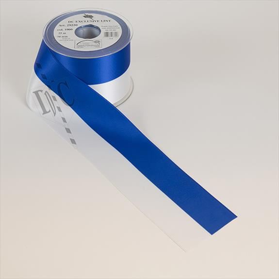 DC lint excl. 70mm blauw-wit