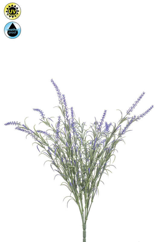 Lavender bush UV lt purple 40cm