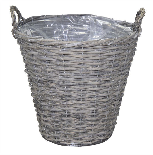 Livia Potato Basket Grey D24H22