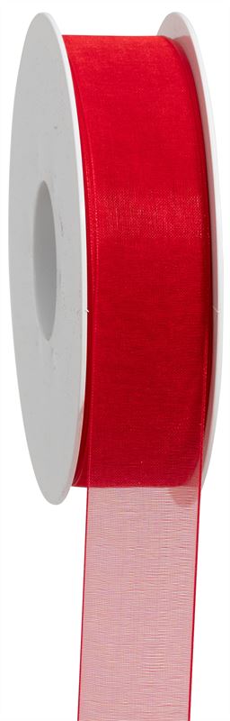 B-org 25mm x 50mtr rood