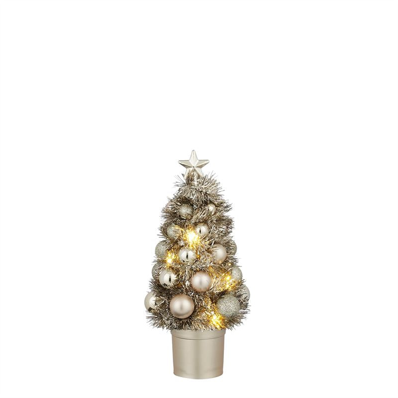 Kerstbm  champ 10L BO h20,5xd10cm