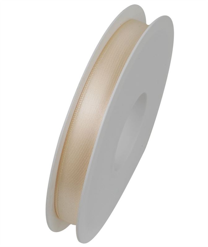 Dub.sat. 15mm x 25mtr creme