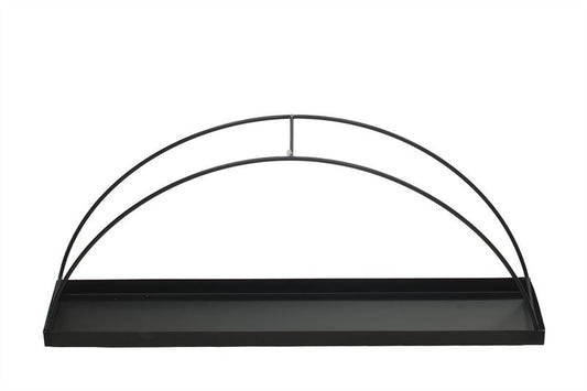 Deco boog 58cm. H.24cm. Zwart