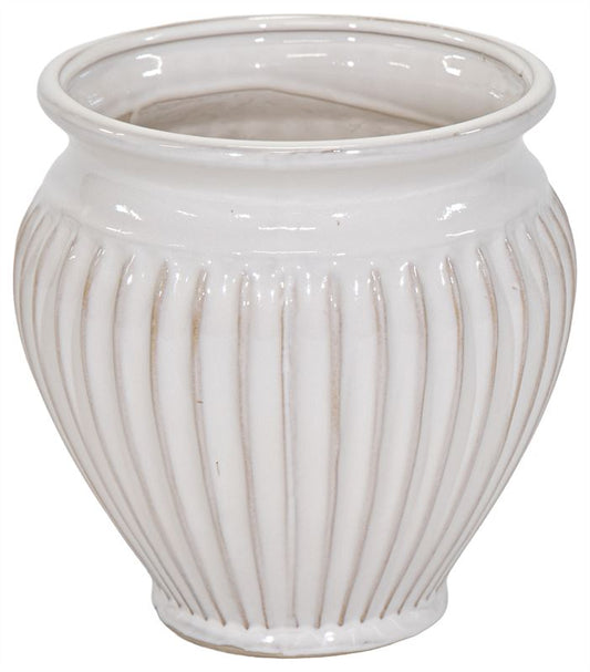 Dual Classic Pot White D24H24