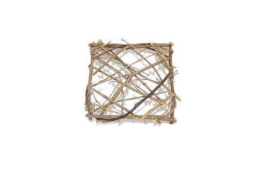 Willow net 25x25 cm wash wit