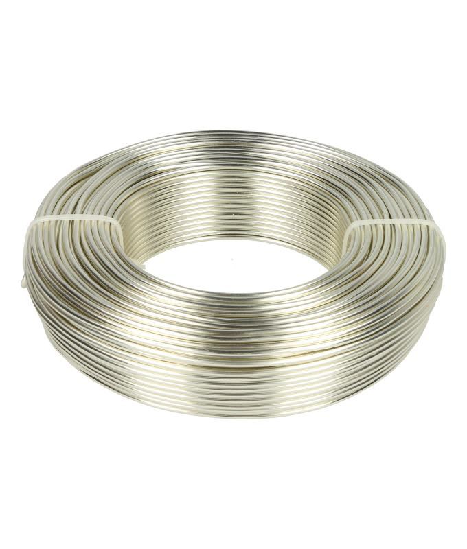 Alu draad 2mm. 05 champ 500gr.