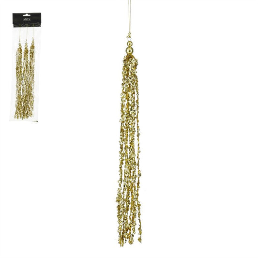 hangkwast goud 3 stuks h35xd3cm
