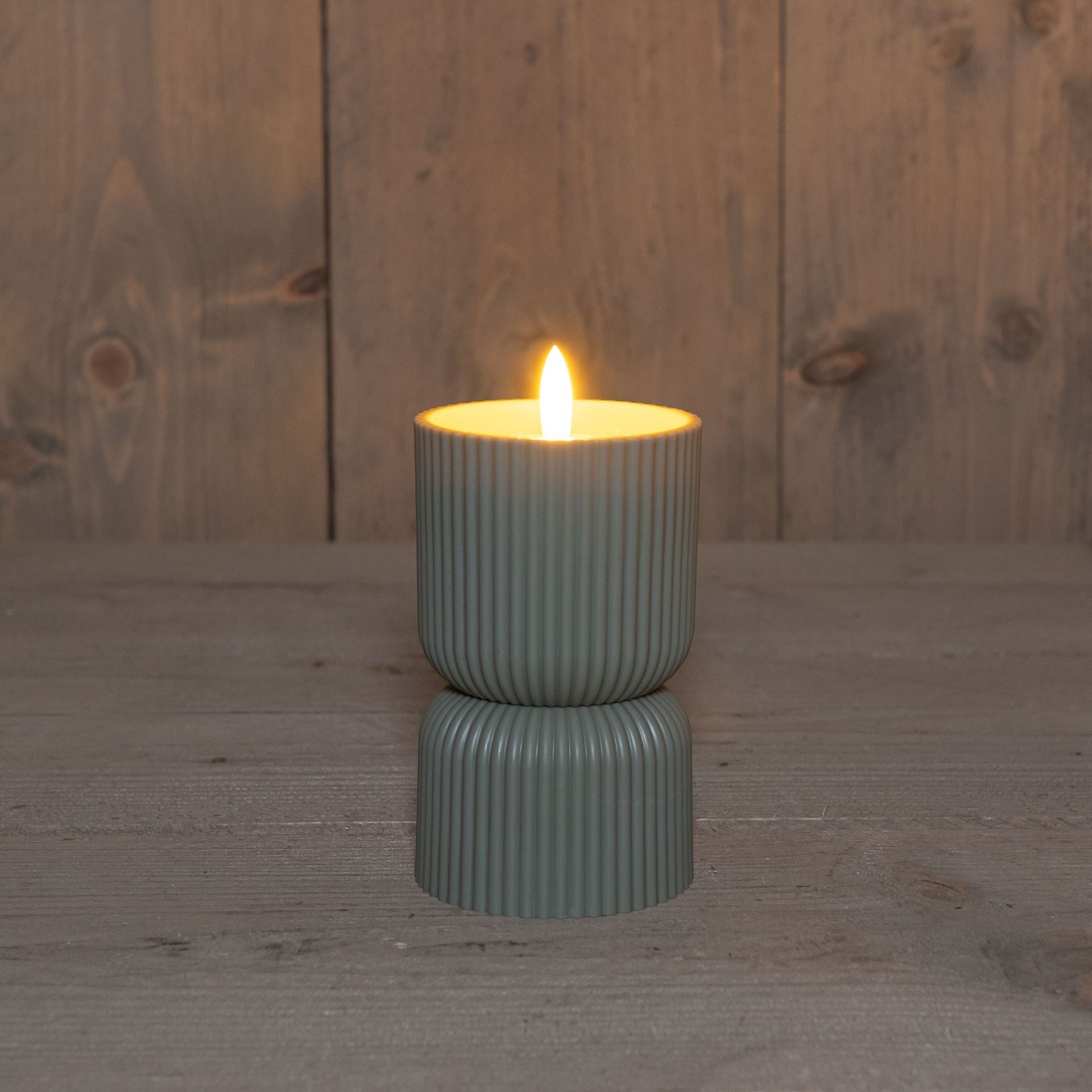 Buitenkaars led 3D D.8H15cm. Groen