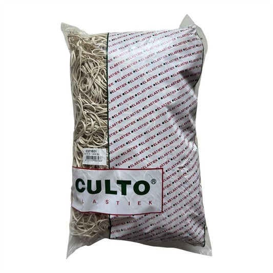 Elastiek 50x1,5 mm wit 1kg/zak