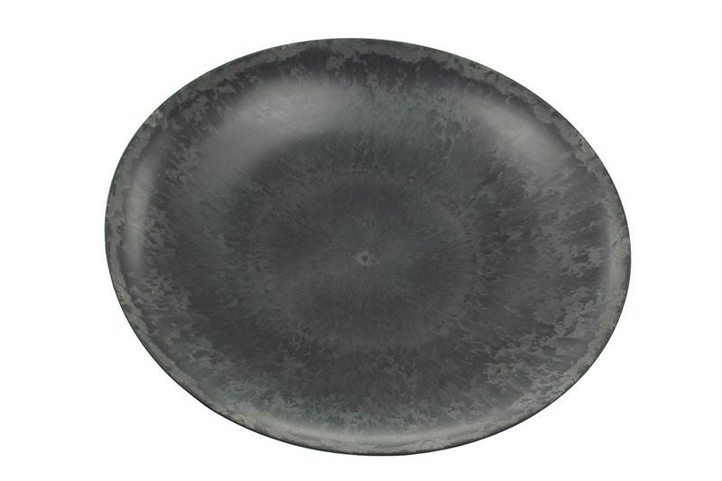 Onderbord 45cm rond kunststof lood-