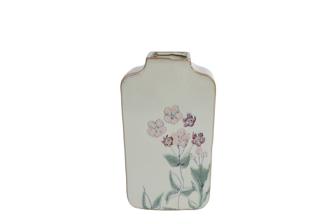 "Vaas ""Dieuwke"" S creme 13x5x23,5