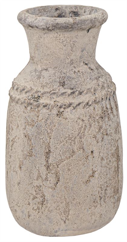 Paco Vase Anne Old Sand D22H42
