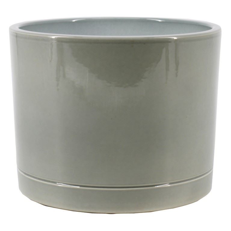Pot Lynn d17.5 h14.5cm misty green