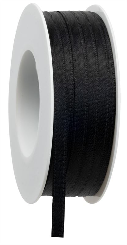 Dub.sat. 6mm x 50mtr zwart