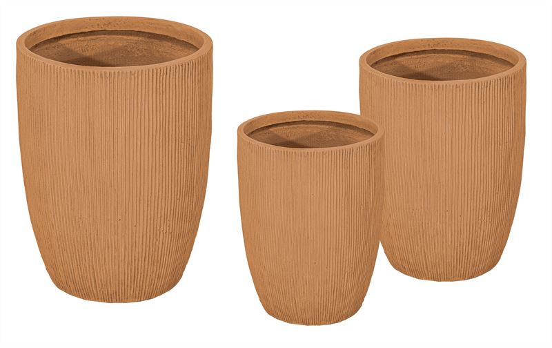 Nora Egg Pot High Camel S3 D28/42H3