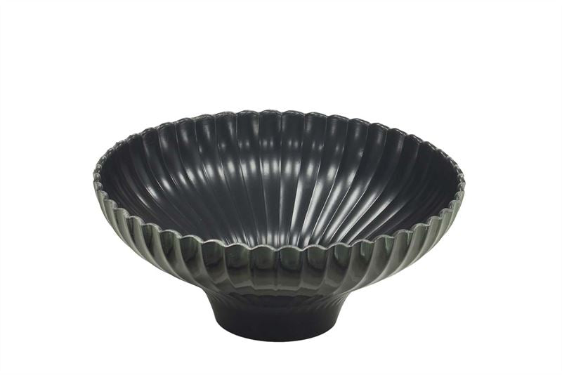 Pot Laar plastic ribbel D.17/H.7cm