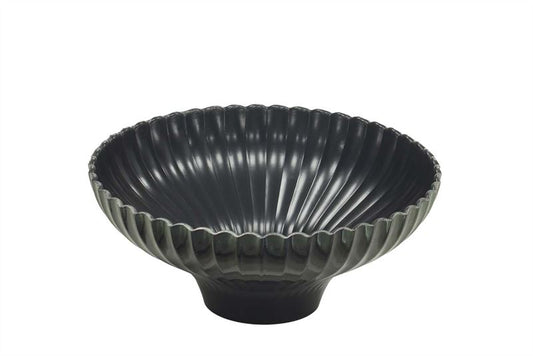 Pot Laar plastic ribbel D.17/H.7cm