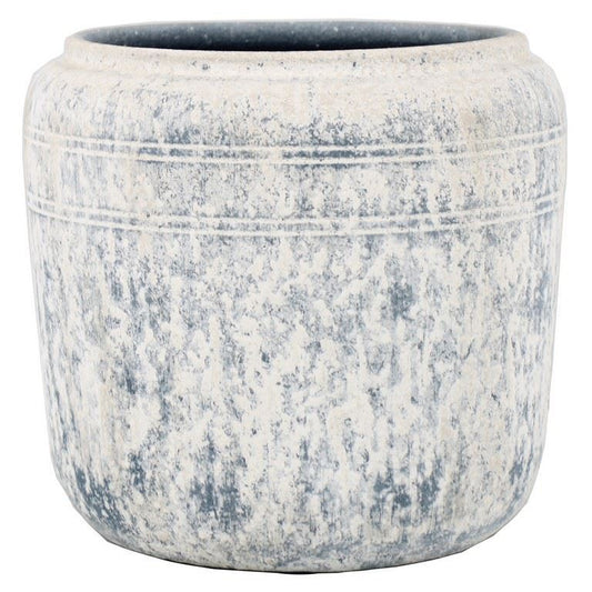 Pot Milou d29 h27cm wit
