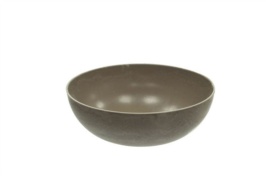 Schaal kunststof D.24cm naturel 16/