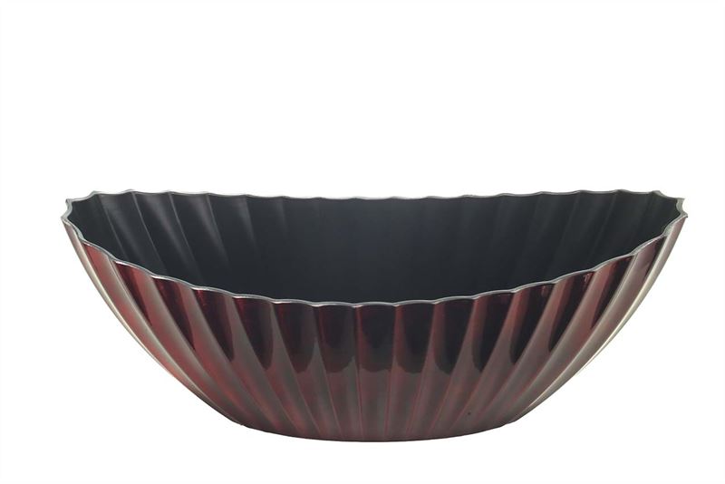 Pot Soof plastic ribbel 36x15x14cm