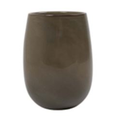 Vase Tove solid taupe h26 d19